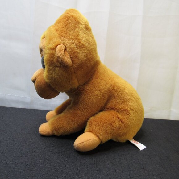 Ty Plush Toy Stuffed Gorilla Orangutan Monkey  Monroe Brown Sparkling Eyes 2016 - Picture 2 of 12